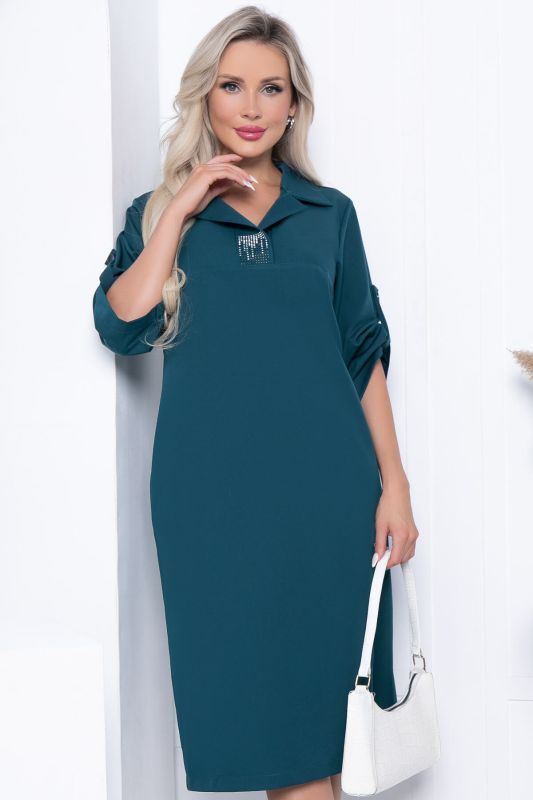 Dress Sabina (green) P10895