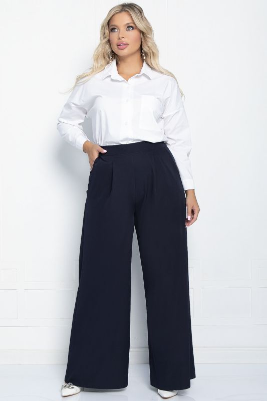 Diva trousers (dark blue) B10951