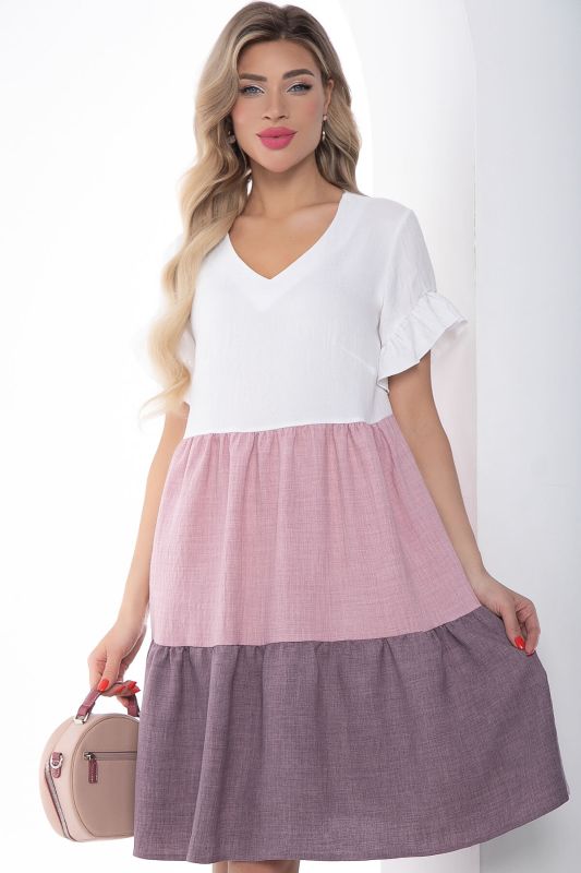 Dress "Summer Kiss" (dusty rose) P9054