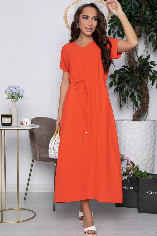 Dress Lina (orange) P10598