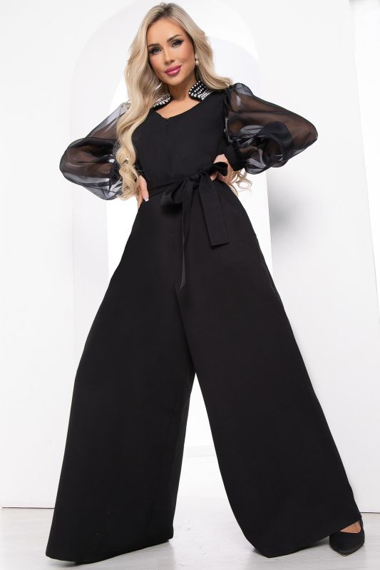 Overalls "Shain" (black) K8235