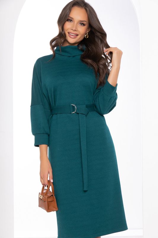 Dress "Vladlena" (green) P8300