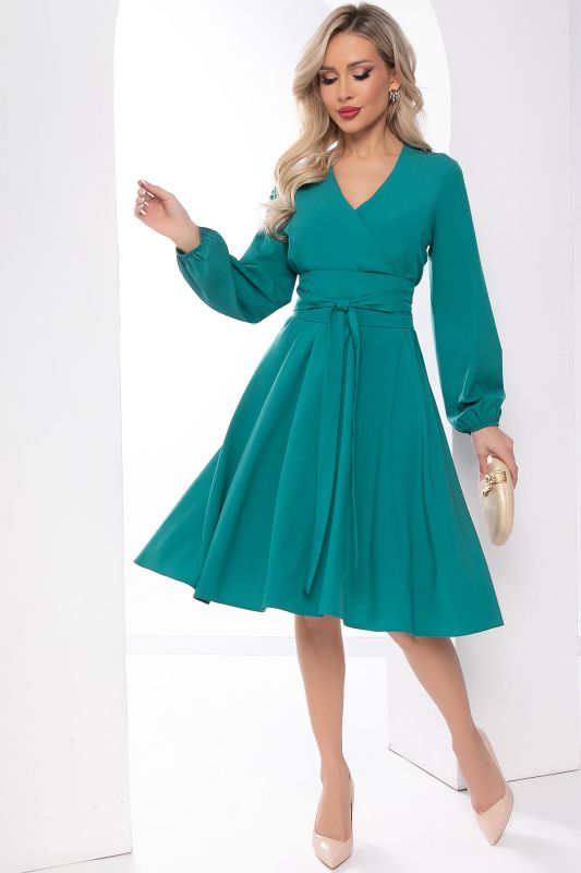 Dress "Tilda" (malachite) P7998