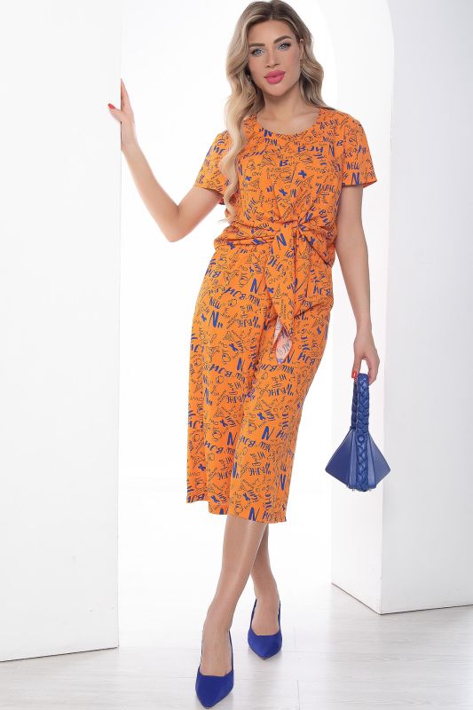 Suit "Island of Style" (orange) K8861