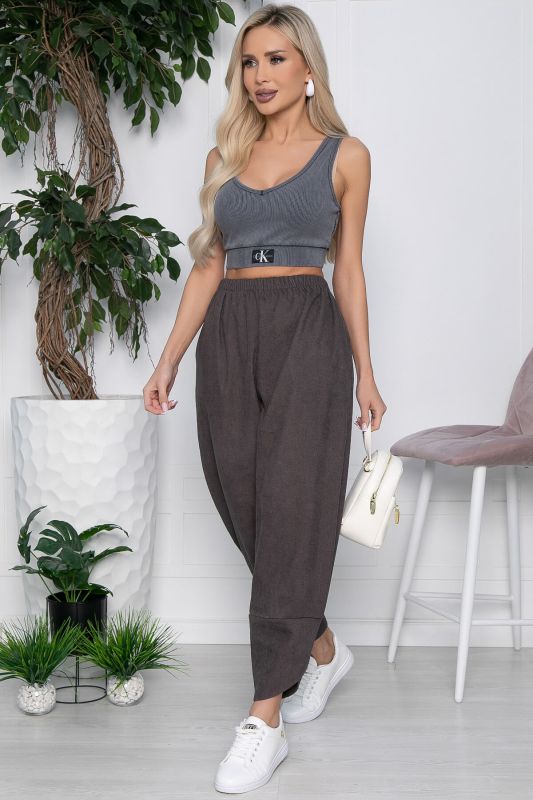 Boho trousers (brown) B10676