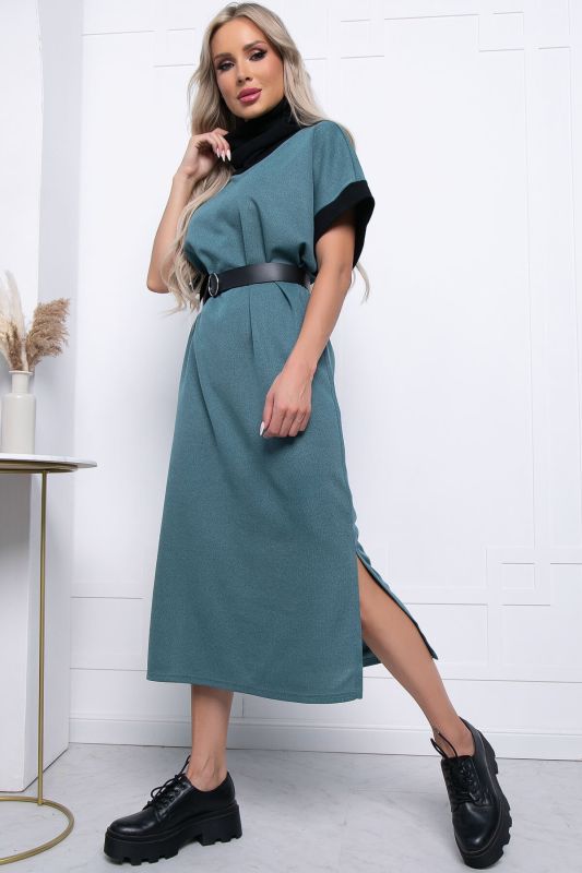 Dress "Margot" New P7257 (emerald)