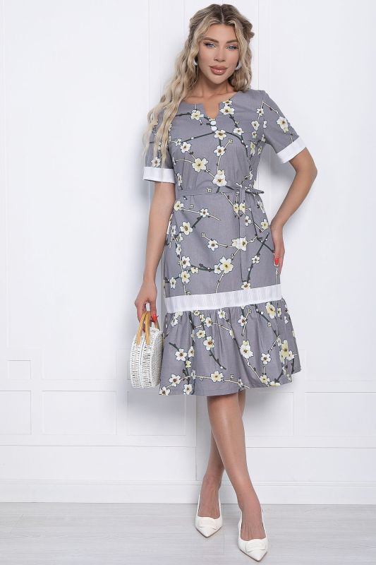 Dress Lucia (gray) P10837