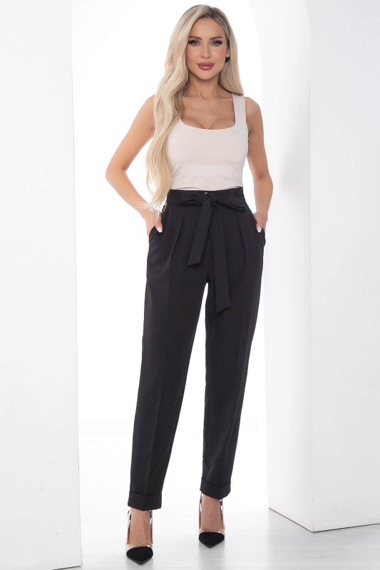 Trousers "Business meeting" (black) B9071