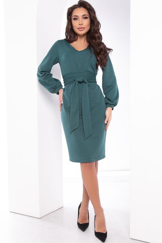 Dress "Ada" (green) P8085