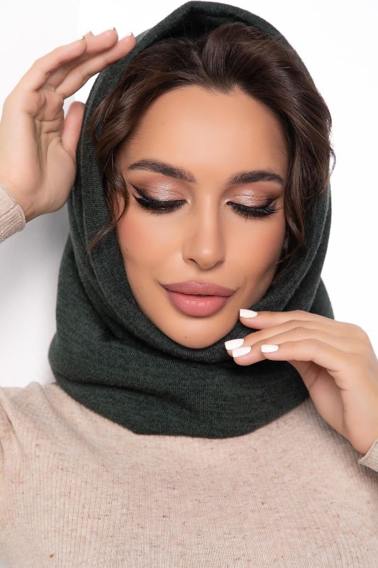 Snood-hood (khaki) SK3