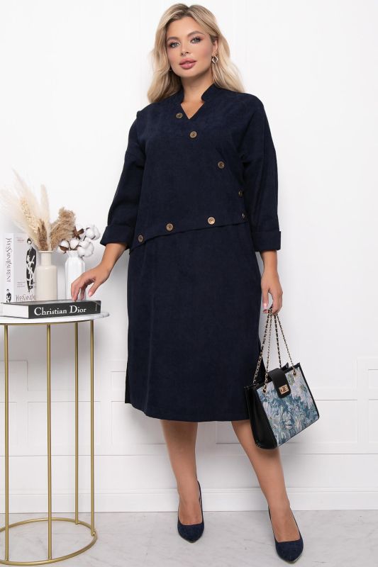 Dress "Pamela" P7262 (dark blue)