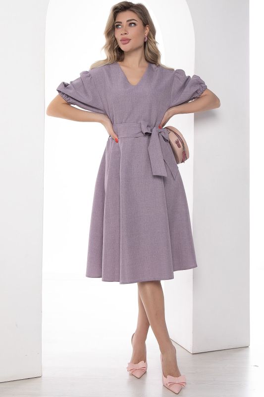 Dress "Allegra" (gray-lilac) P8525