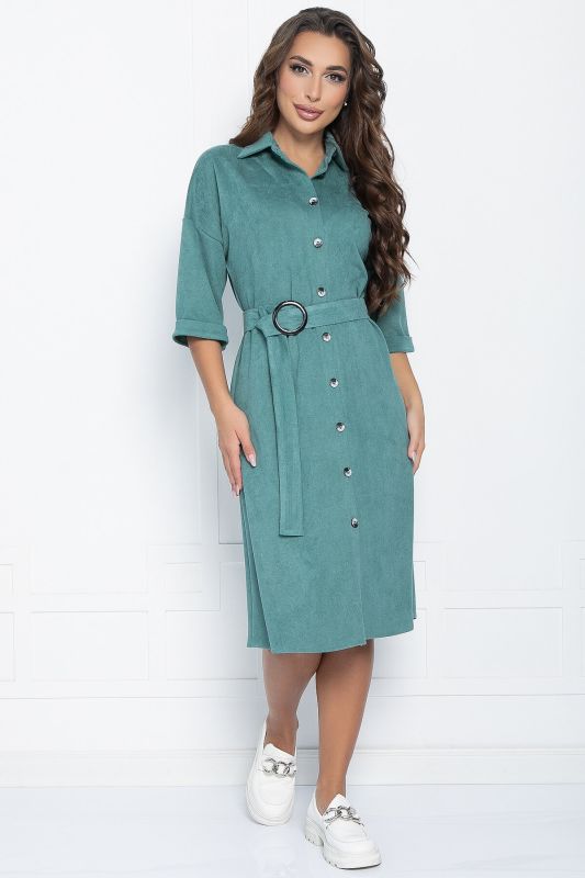 Dress Cassie (green) P10924