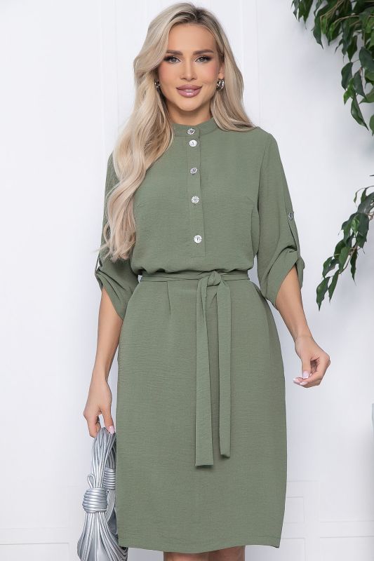 Dress Night breeze (khaki) P10790