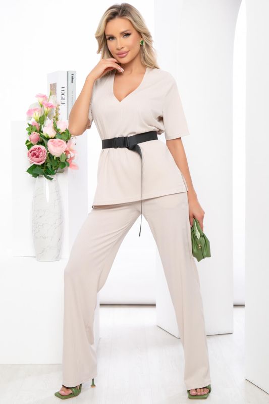 Pantsuit "Dina" (ecru) K5355