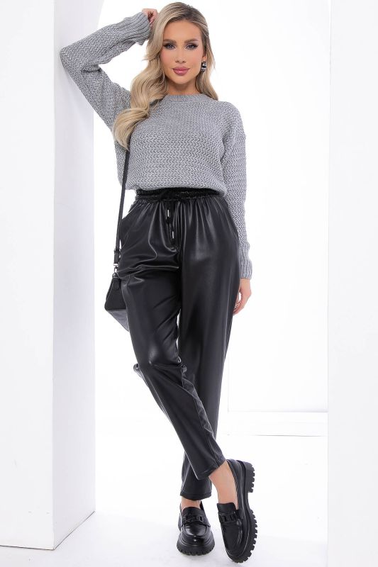 Trousers "New Jersey" (black) B8152