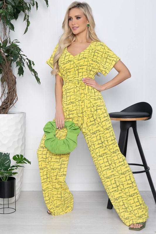 Suit Handwriting of summer (yellow) K10643