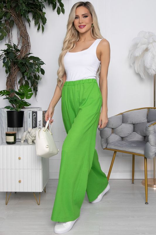 Trousers On vacation (green) B10392