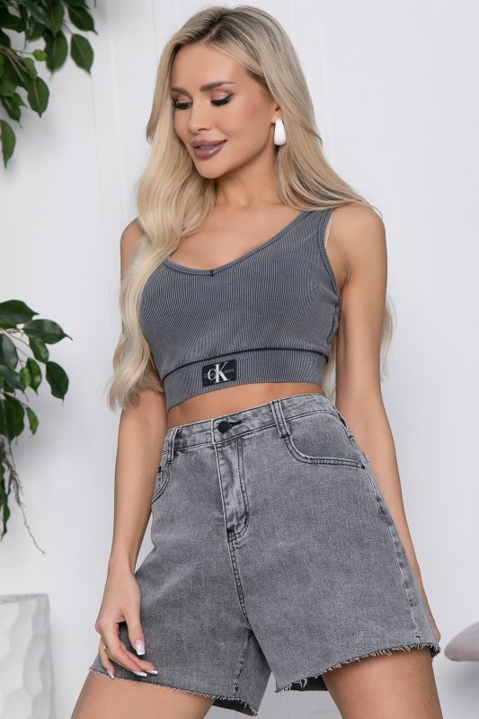 Denim shorts Delhi (gray) Ш10696