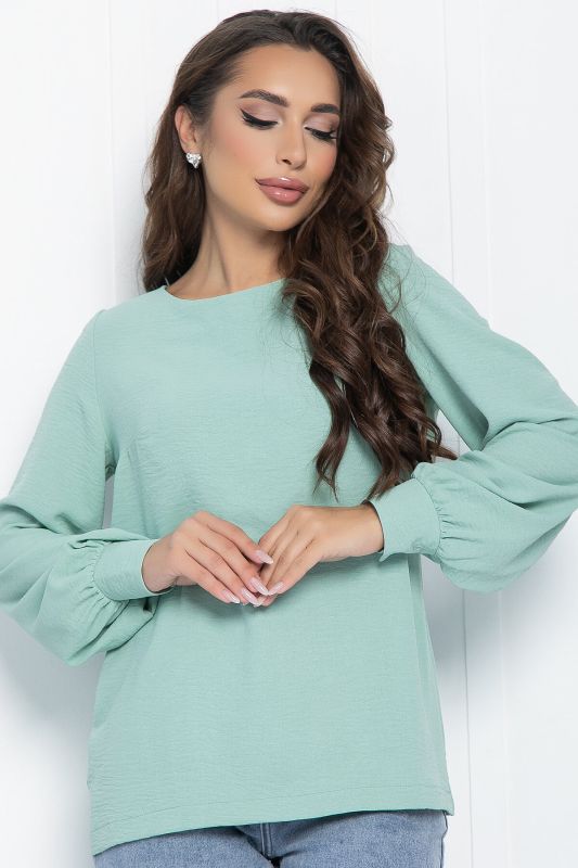 Blouse Hydrangea (green) B11142