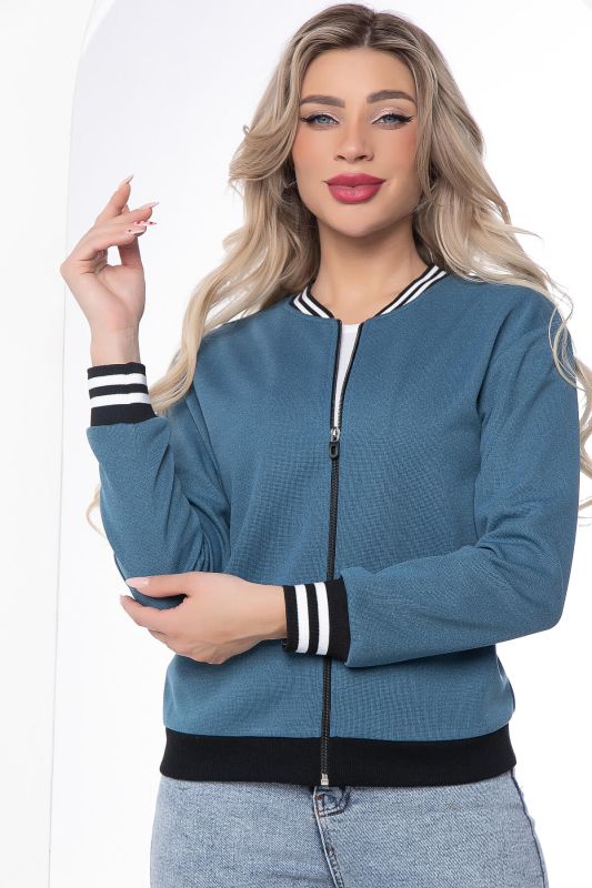 Bomber "Playing with style" (gray-blue) B8697