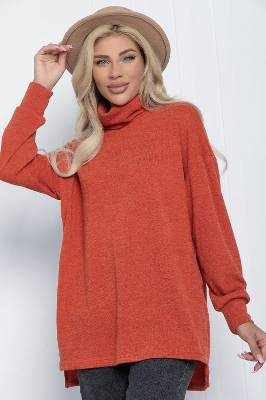 Ariana turtleneck (terracotta) B11275