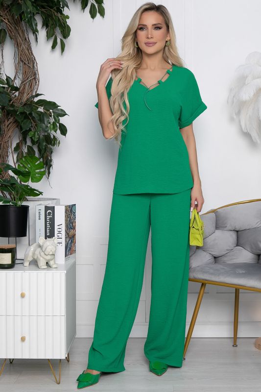 Suit "Free evening" (bright green) K10286